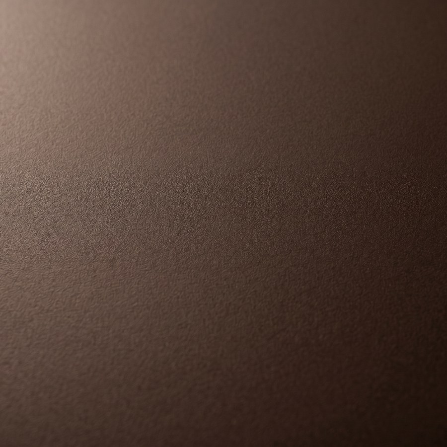 Bronze brown powder-coated steel